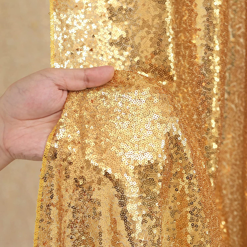 Gold/Silvery Sequin Backdrop C - Sequin Fabric Panel recensie en prijs