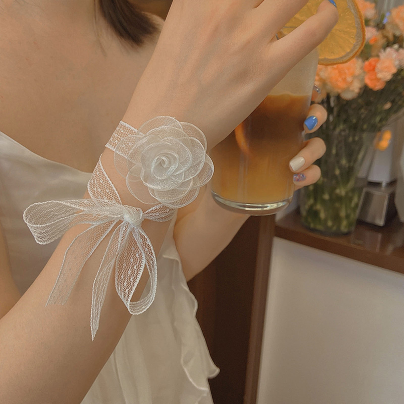 Lace Ribbon Tie Headband With  - Lace Ribbon Trim recensie en prijs