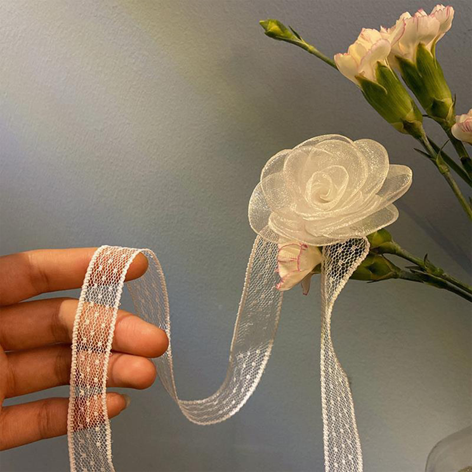 Lace Ribbon Tie Headband With  - Lace Ribbon Trim recensie en prijs