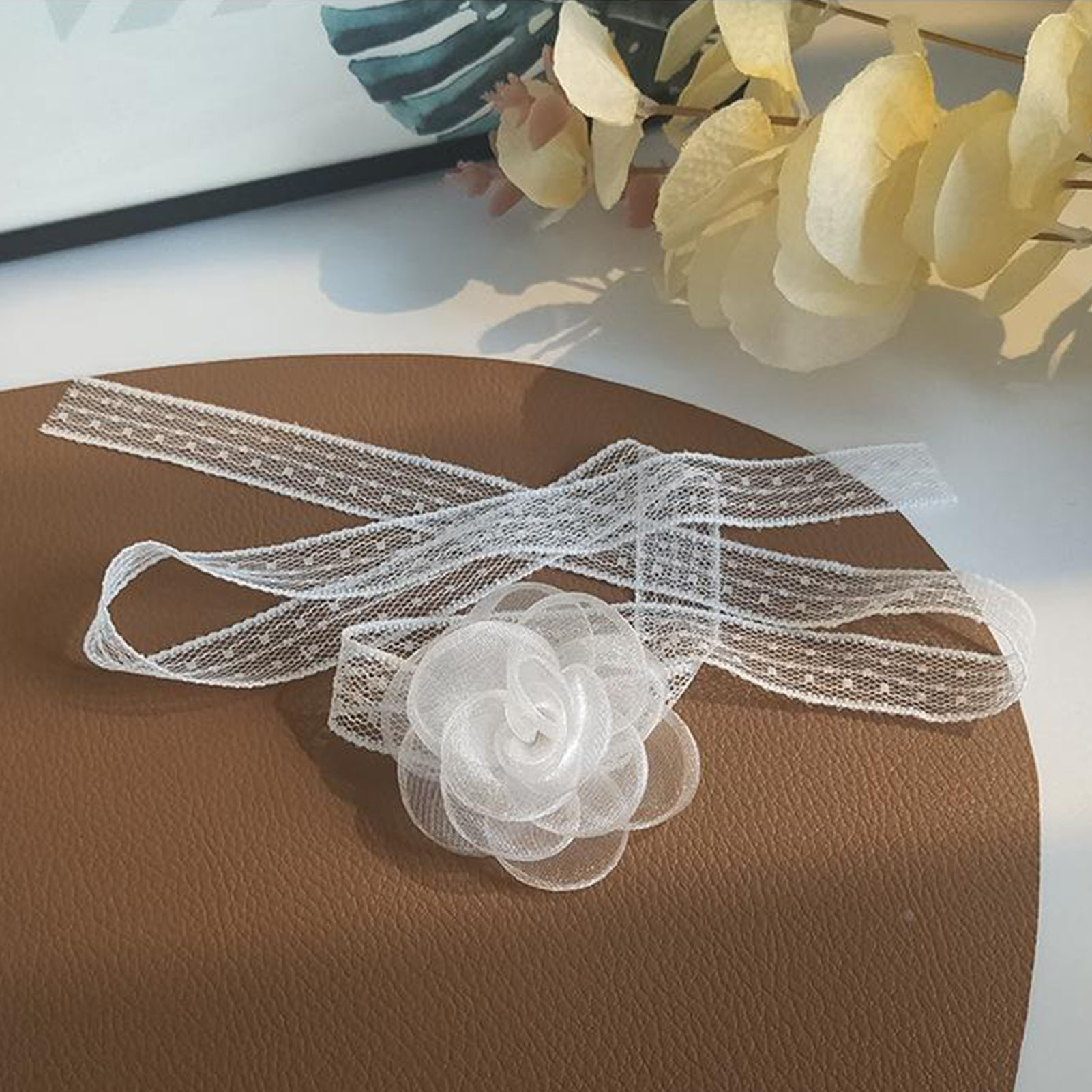Lace Ribbon Tie Headband With  - Lace Ribbon Trim recensie en prijs