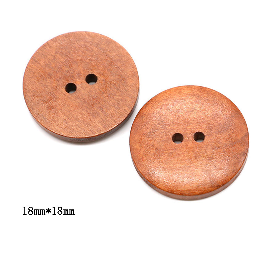 10pcs 18mm Round Wooden Button - Embellishments For Scrapbooking recensie en prijs