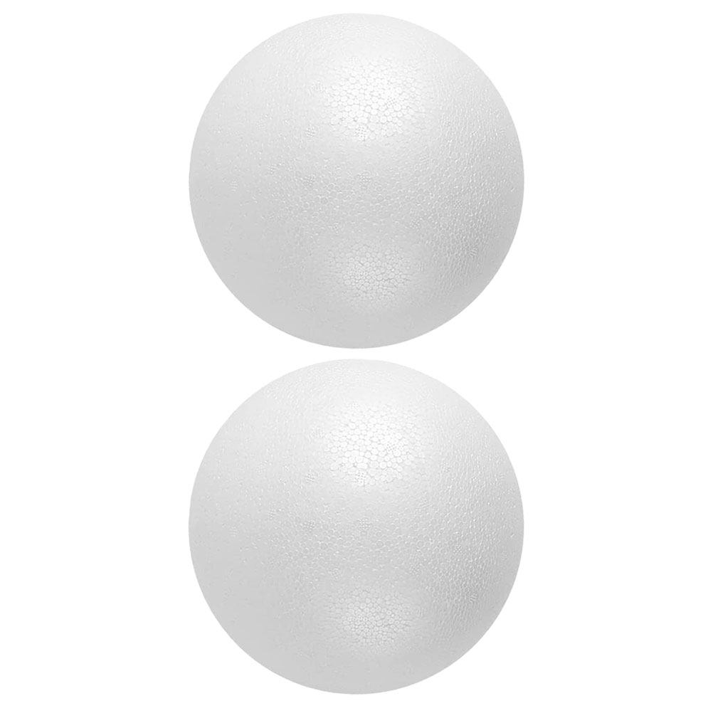 2Pcs Round Foam Spheres Lightw - Embellishment Crafts recensie en prijs