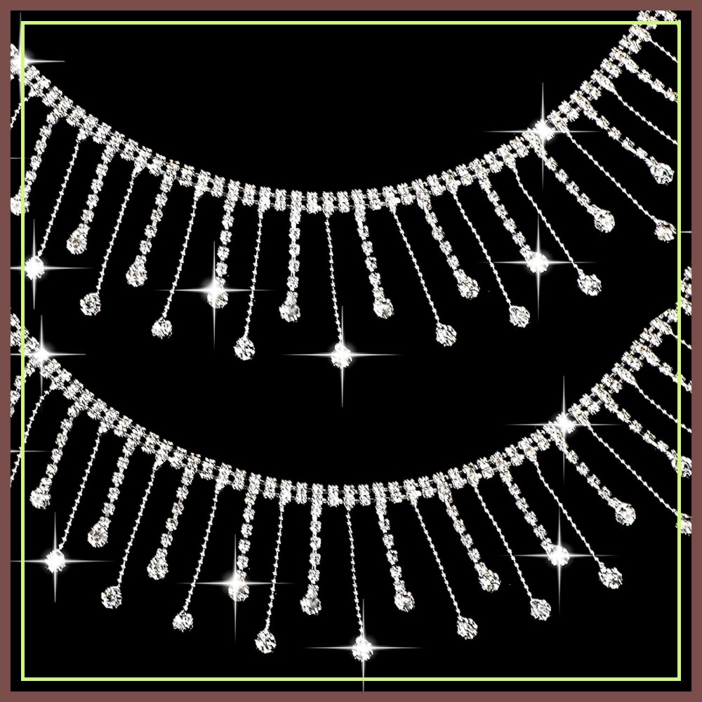 2 Yards Rhinestone Fringe Trim - Beaded Trim Fringe recensie en prijs