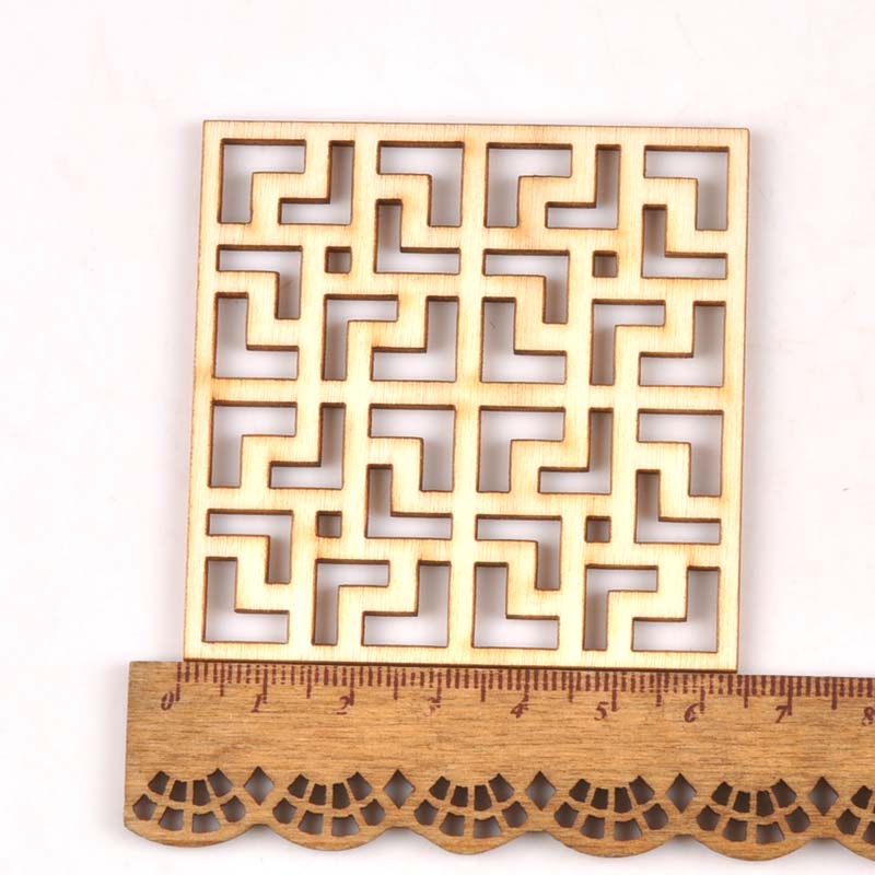 5Pcs/set Wood Handicraft hollo - Embellishments For Scrapbooking recensie en prijs