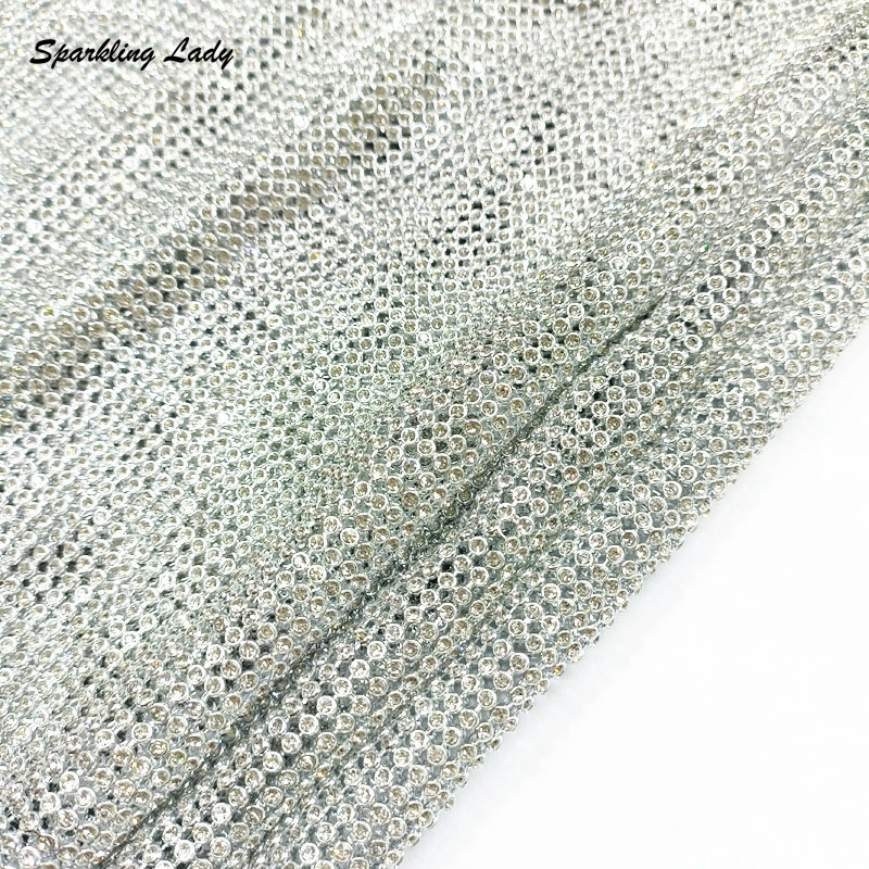 3MM Fashion Metal Rhinestone F - Crystal Mesh Fabric recensie en prijs