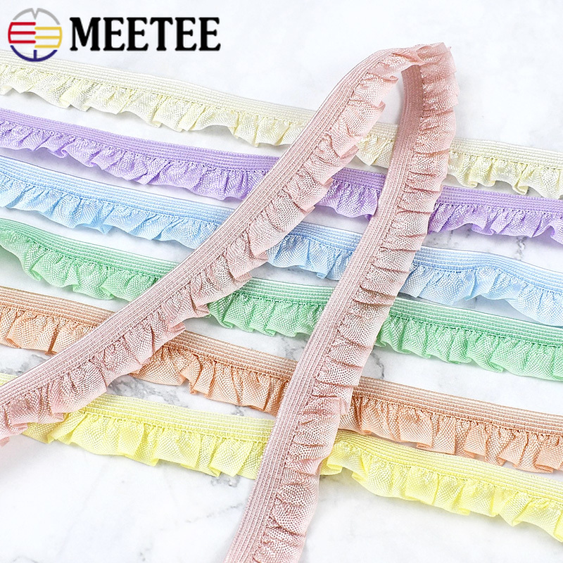 5/10/20M 15mm Ruffle Elastic R - Lace Ribbon Trim recensie en prijs