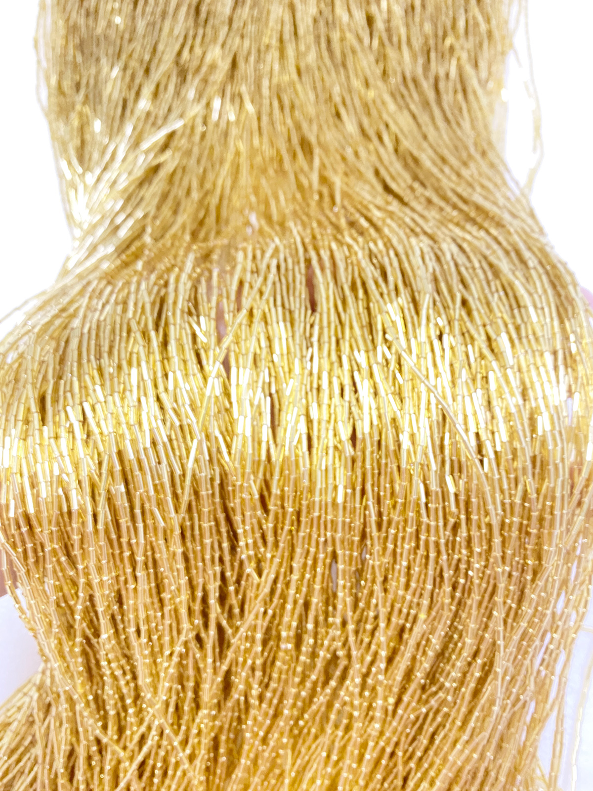 100cm Length Gold Red Crystal  - Beaded Trim Fringe recensie en prijs