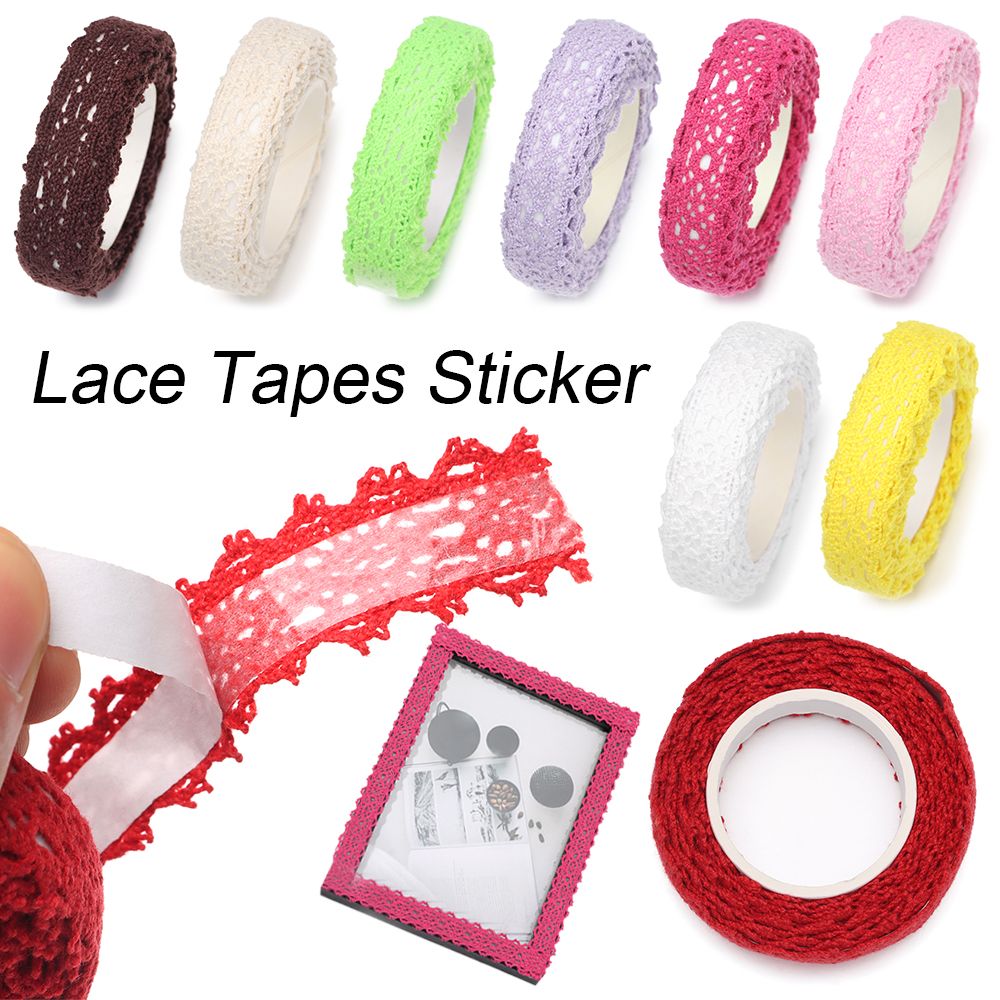 2Yards/pc Lace Tapes Sticker S - Lace Ribbon Trim recensie en prijs