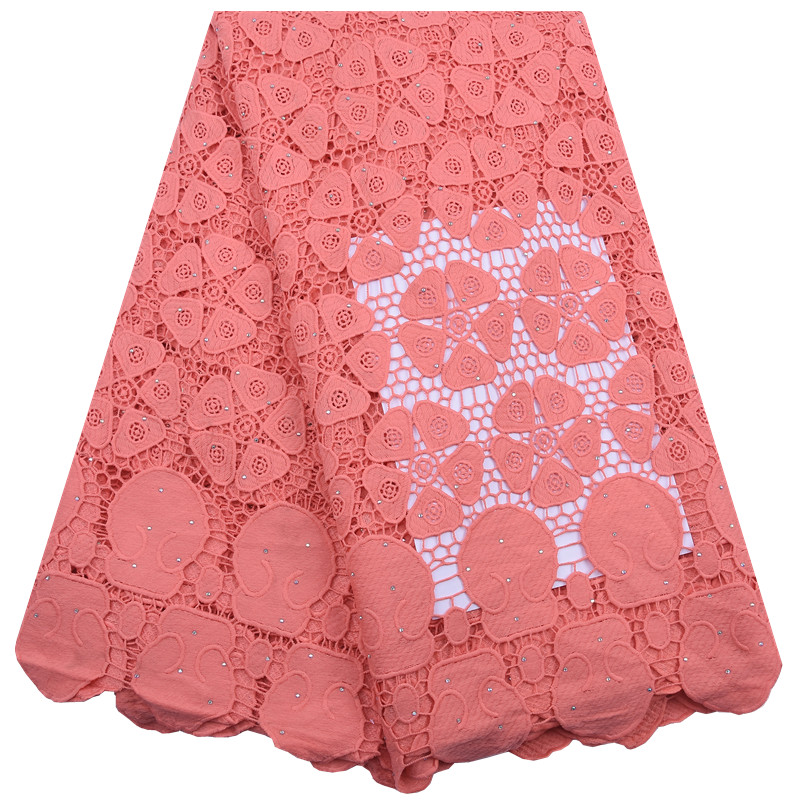 African Guipure Lace Fabric Wi - Crystal Mesh Fabric recensie en prijs