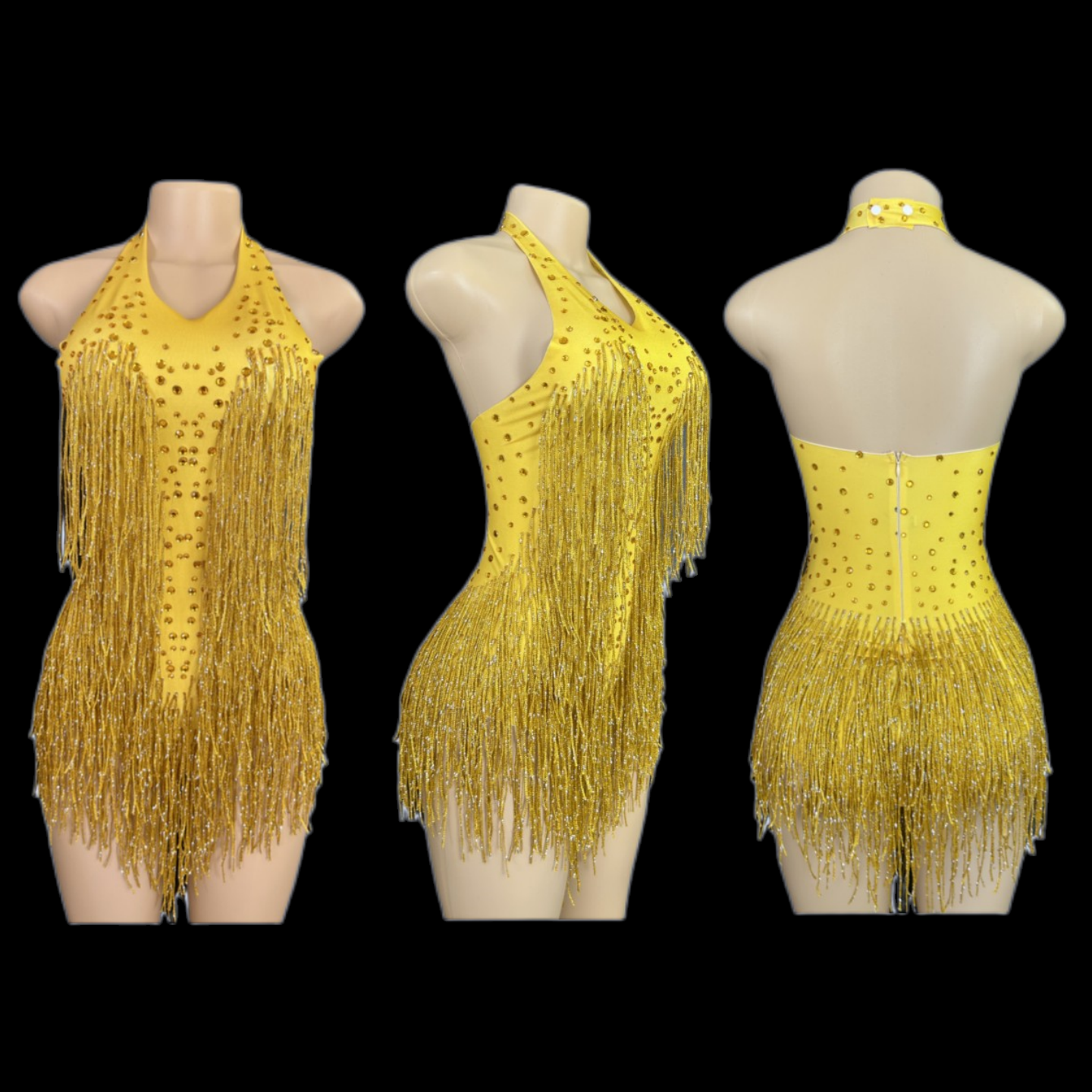 Sparkly Rhinestones Fringe Bod - Rhinestone Banding Trim recensie en prijs