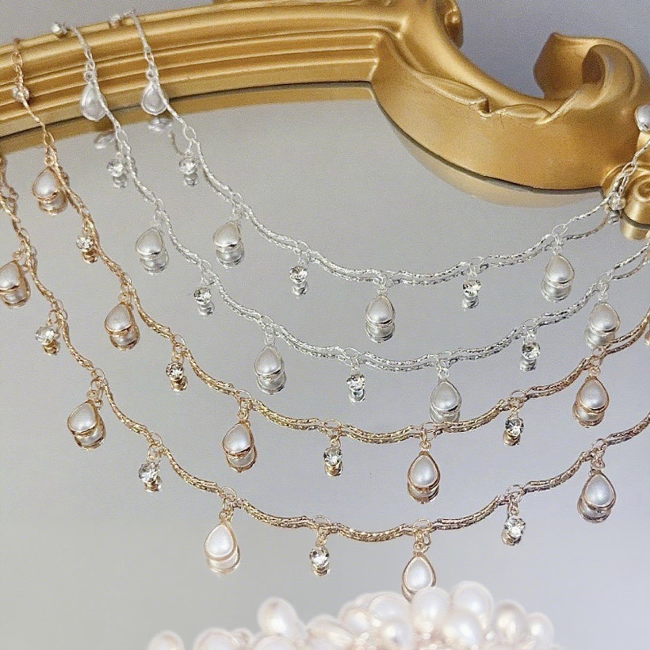 0.5/1/2M Exquisite Curved Stic - Pearl Trim Chain recensie en prijs