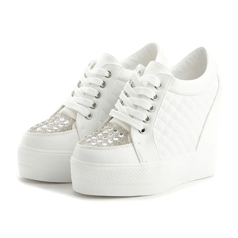 Fashion Sneakers Women Platfor - Crystal Mesh Fabric recensie en prijs