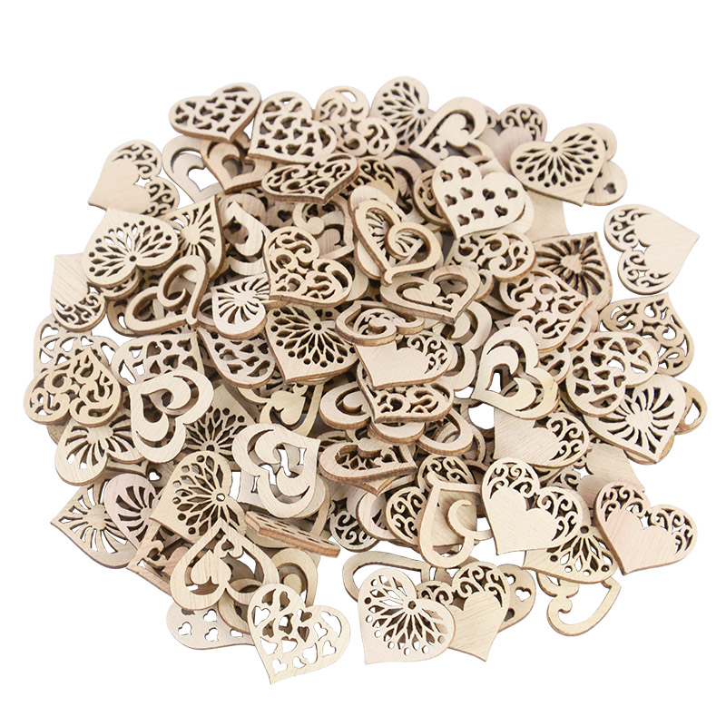 50/100pcs Hollowed Heart Patte - Embellishments For Scrapbooking recensie en prijs