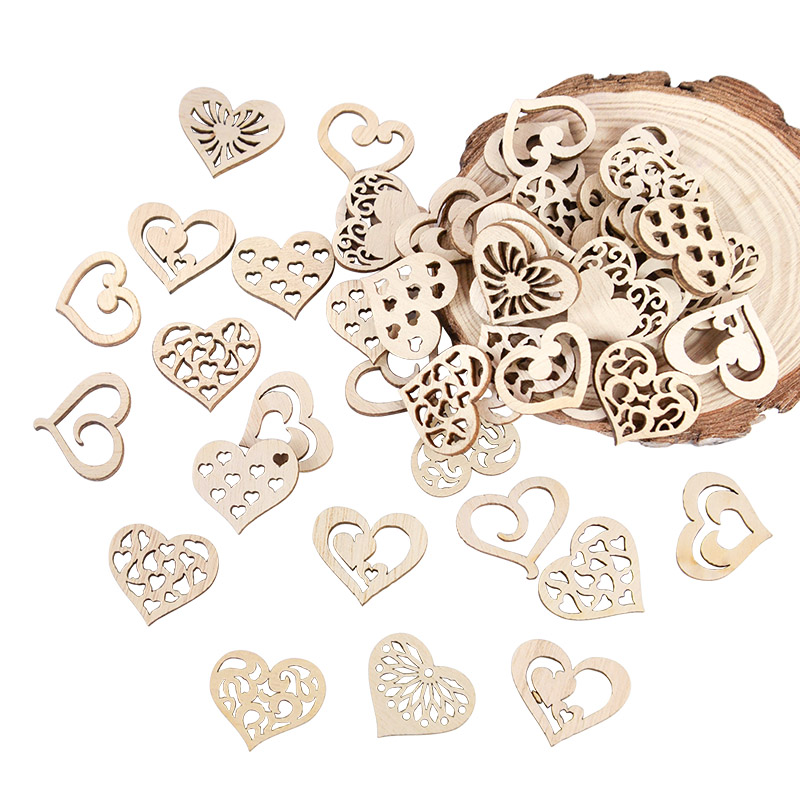 50/100pcs Hollowed Heart Patte - Embellishments For Scrapbooking recensie en prijs