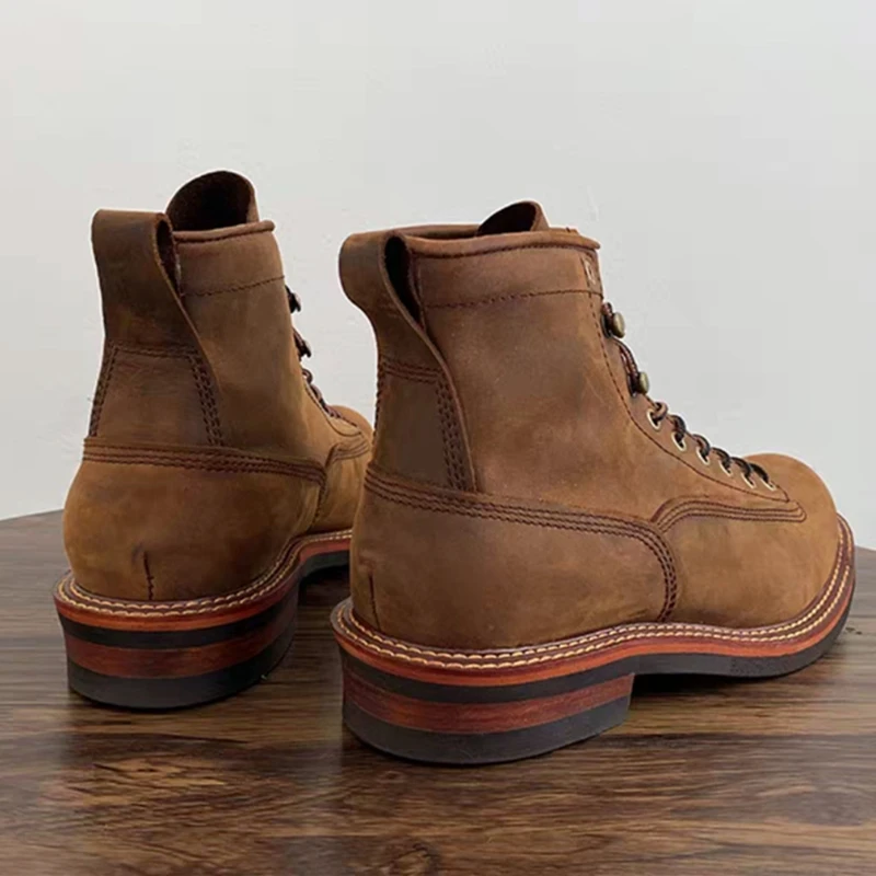 Vintage British Men Ankle Boot - Guipure Lace Panel recensie en prijs