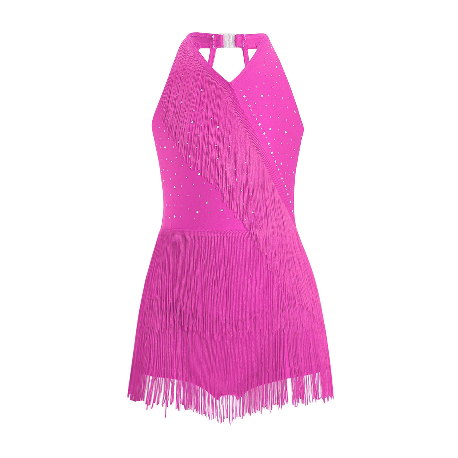 Kid Girls Latin Dance Tango Ch - Rhinestone Banding Trim recensie en prijs