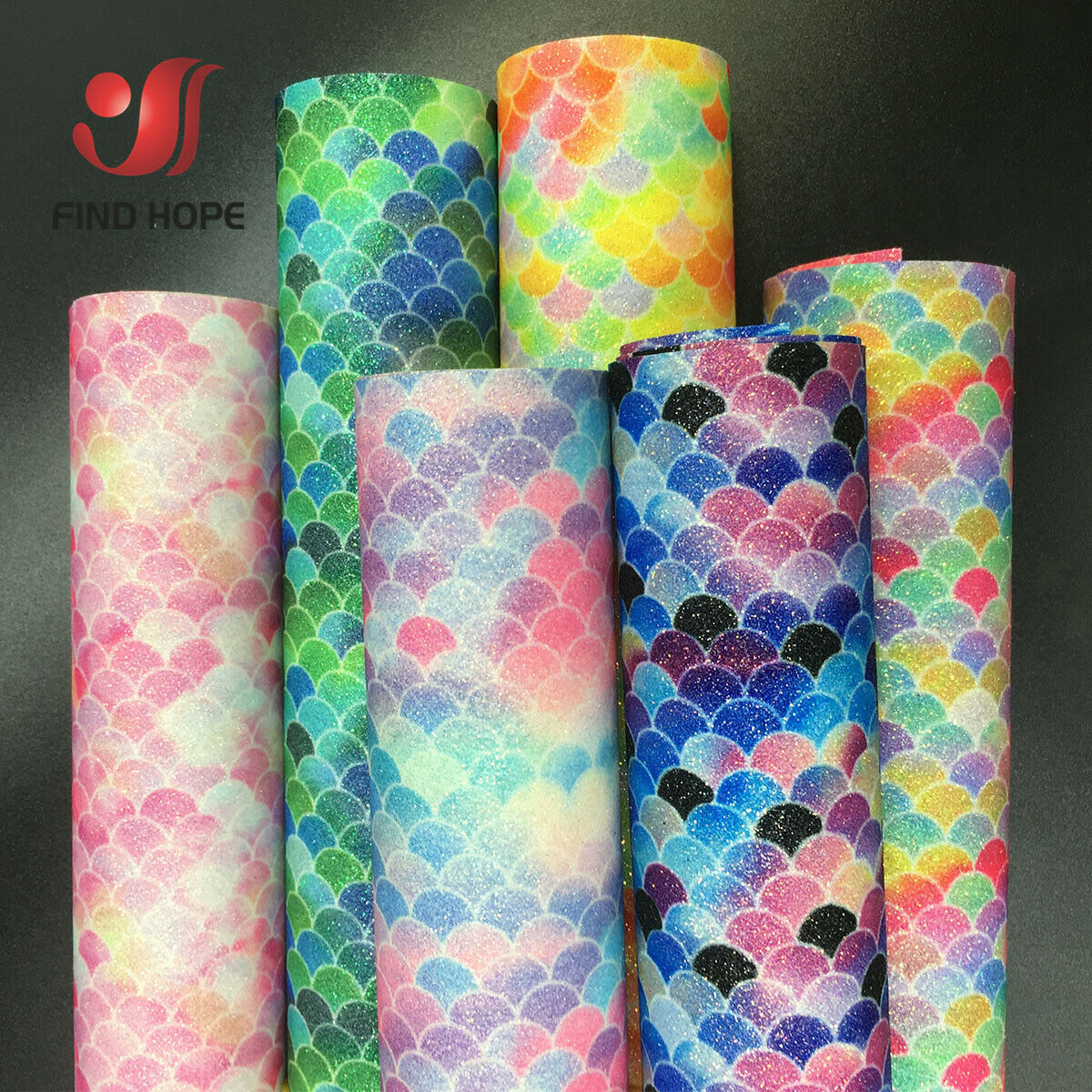Mermaid Rainbow Iridescent Spa - Glitter Vinyl Roll recensie en prijs
