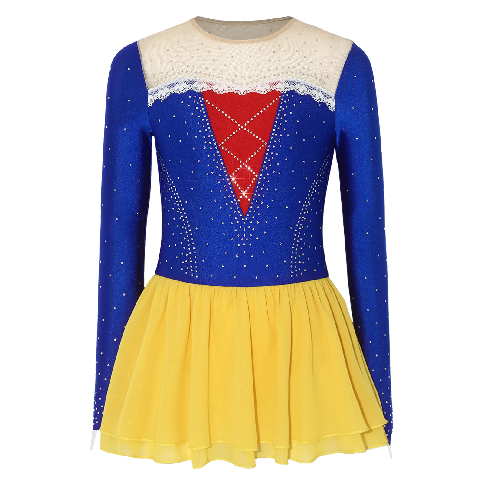 6-16Y Girls Princess Dance Dre - Rhinestone Banding Trim recensie en prijs