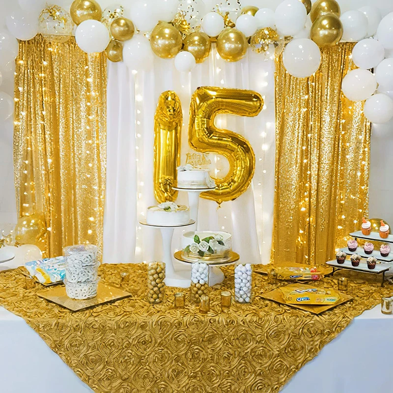 1PC Pink Sequin Backdrop Curta - Sequin Fabric Panel recensie en prijs