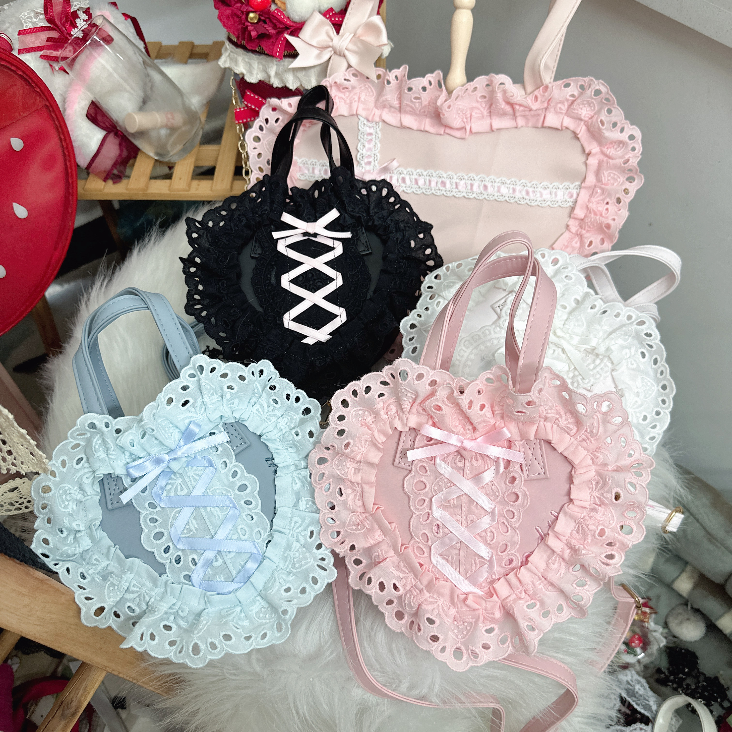 Japanese Daily Out Dating Loli - Lace Ribbon Trim recensie en prijs