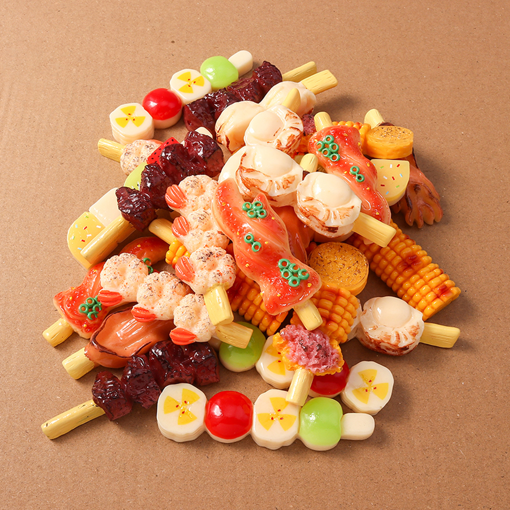 4pcs Simulation Foood Barbecue - Embellishments For Scrapbooking recensie en prijs