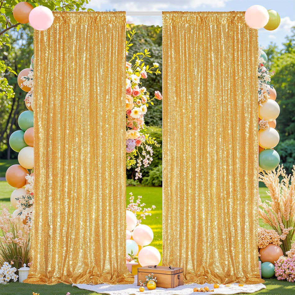 Silver Sequin Backdrop Curtain - Sequin Fabric Panel recensie en prijs