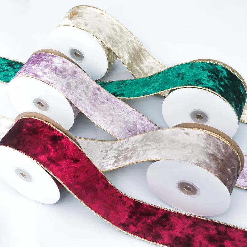 50MM Wired Edge Reversible Vel - Velvet Ribbon Roll recensie en prijs