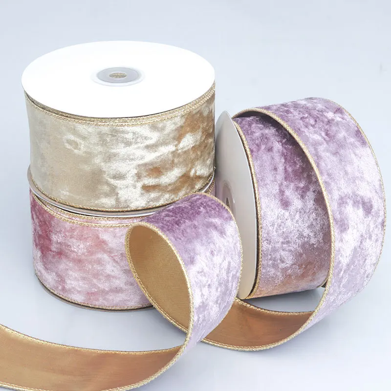 50MM Wired Edge Reversible Vel - Velvet Ribbon Roll recensie en prijs