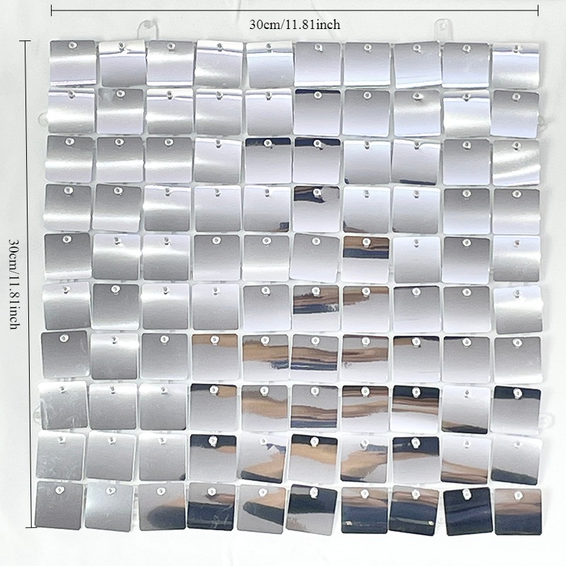 12/16/18/24PCS Shimmer Wall Ba - Sequin Fabric Panel recensie en prijs