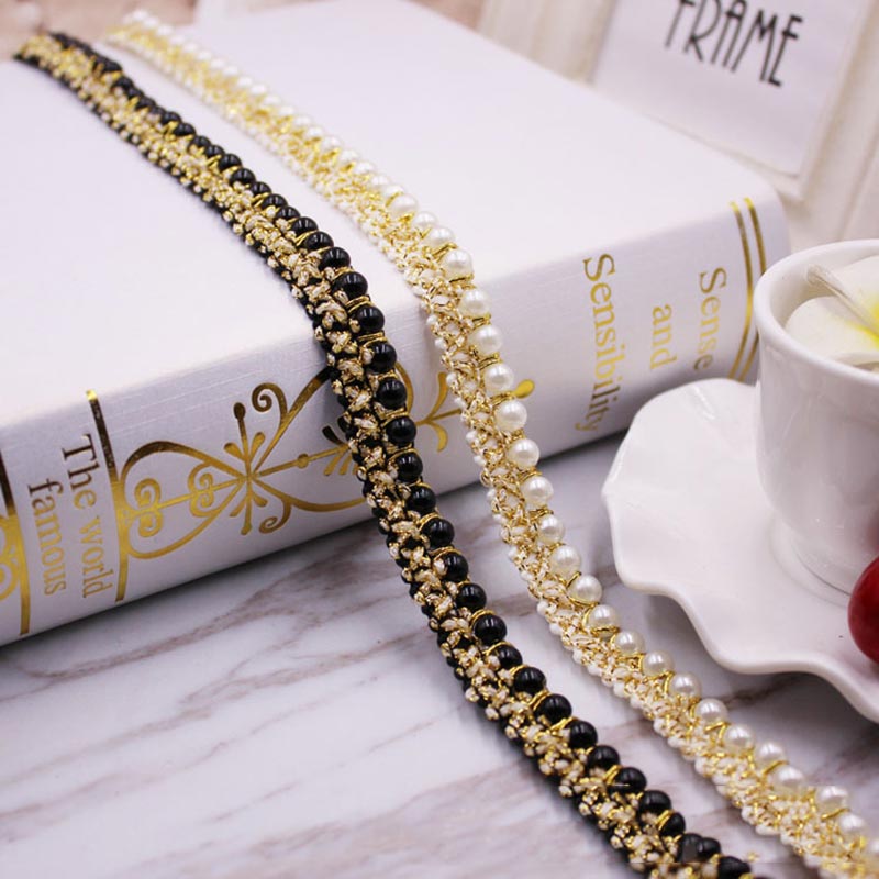 10yards DIY accessories Pearl  - Guipure Lace Panel recensie en prijs
