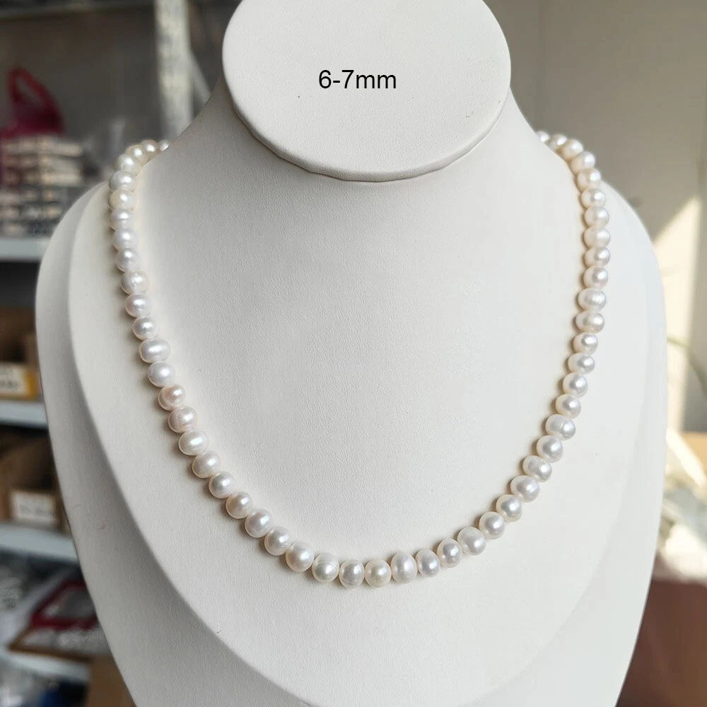 Natural Pearl Necklace Akoya A - Pearl Trim Chain recensie en prijs
