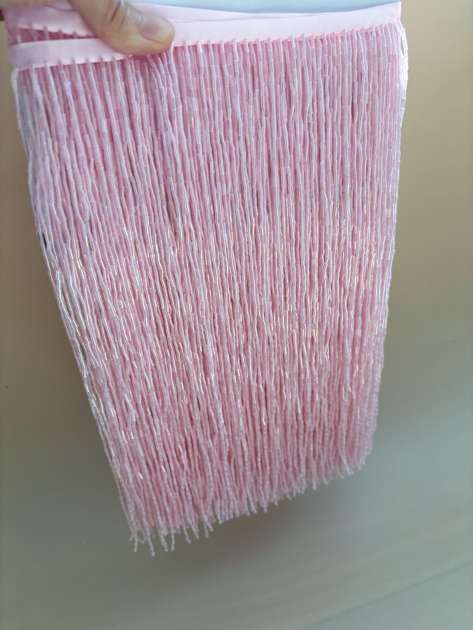 1 Yard 30cm Wide Heavy Bead Fr - Beaded Trim Fringe recensie en prijs