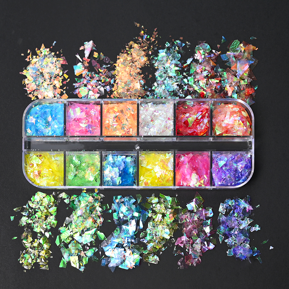 6Grids Shiny Iridescent Mermai - Glitter Vinyl Roll recensie en prijs