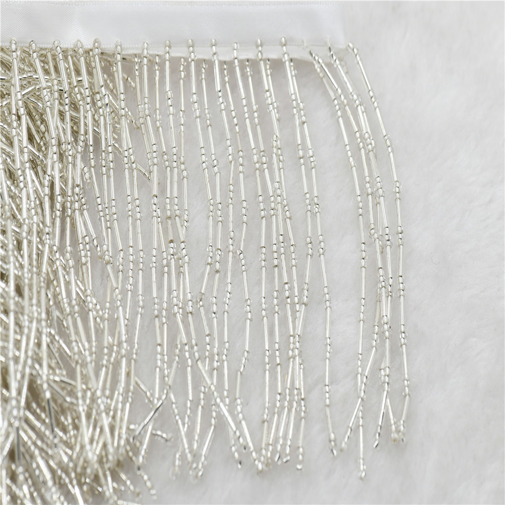1yard 10cm wide glass Beaded F - Beaded Trim Fringe recensie en prijs