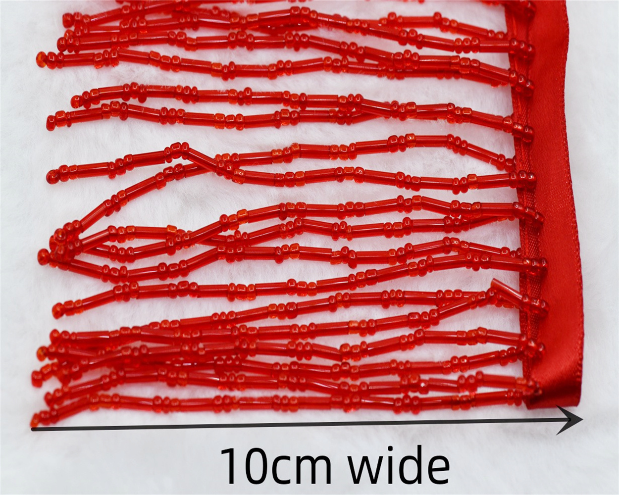 1yard 10cm wide glass Beaded F - Beaded Trim Fringe recensie en prijs