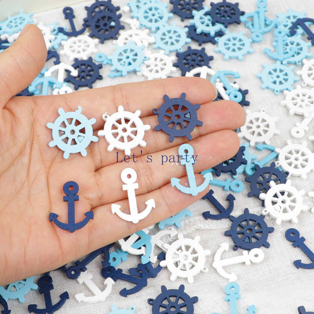100pcs Nautical Beach Theme Bo - Christmas Craft Embellishment recensie en prijs