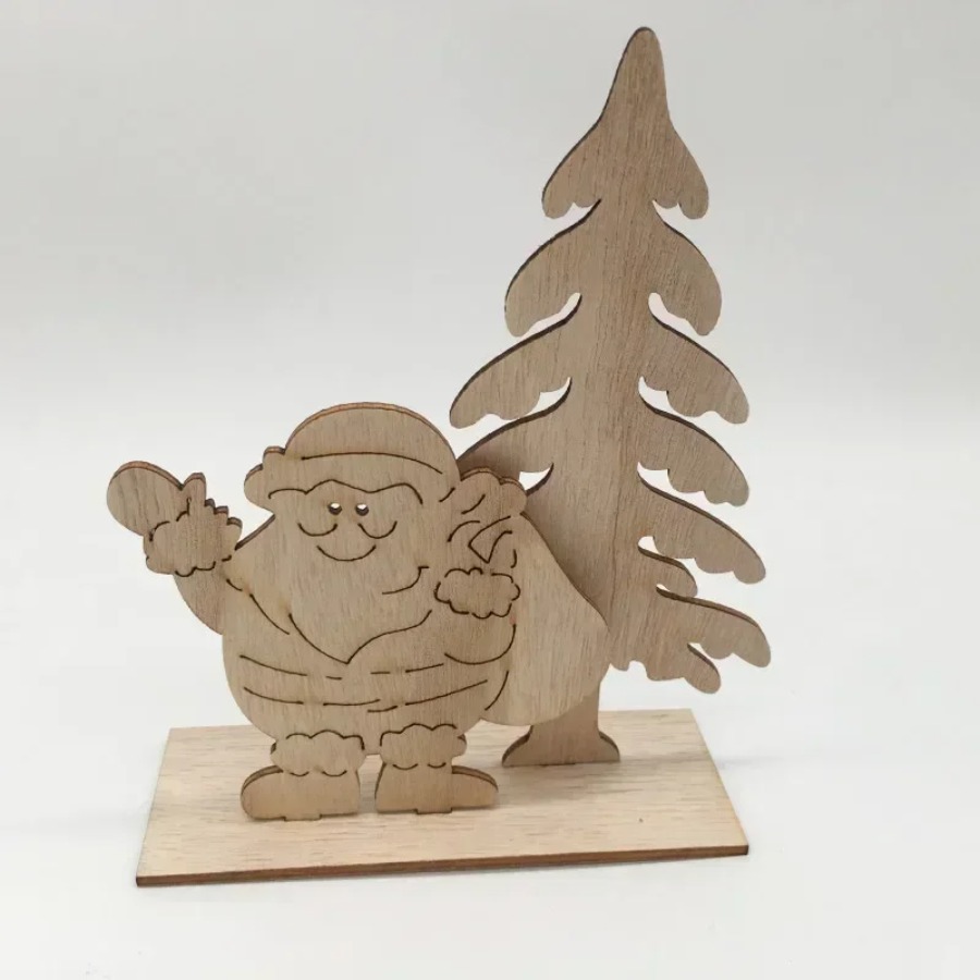 Wooden Ornaments Craft Predril - Christmas Craft Embellishment recensie en prijs