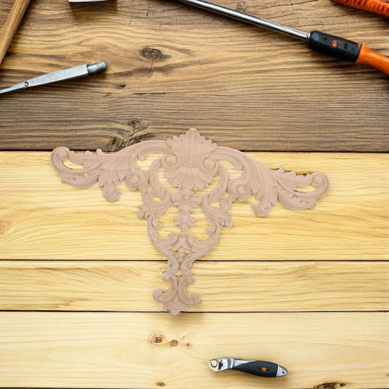 Wood Carved Appliques for Furn - Embellishment Crafts recensie en prijs