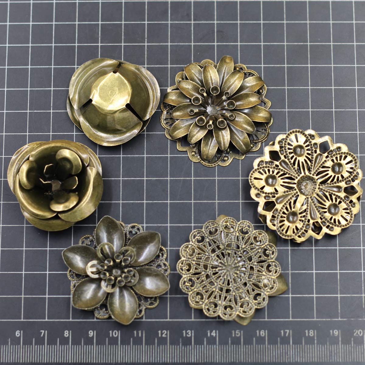 6Pcs Embellishments Combinatio - Embellishment Crafts recensie en prijs