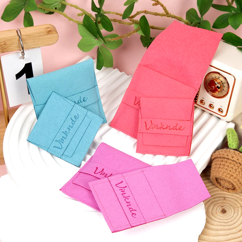 50/100Pcs Custom Logo 8x8cm Je - Velvet Ribbon Roll recensie en prijs