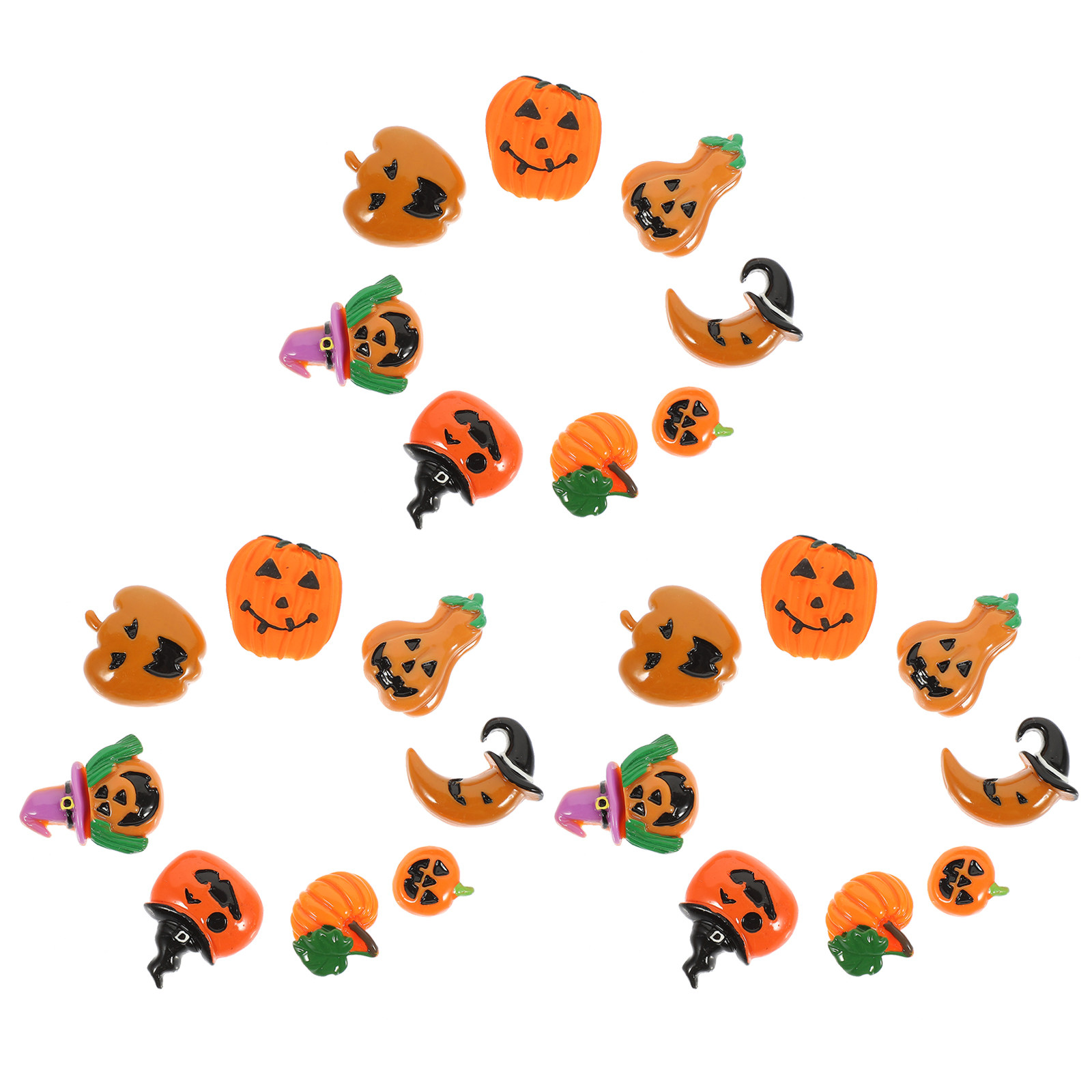 24Pcs Resin Halloween Pumpkin  - Embellishment Crafts recensie en prijs