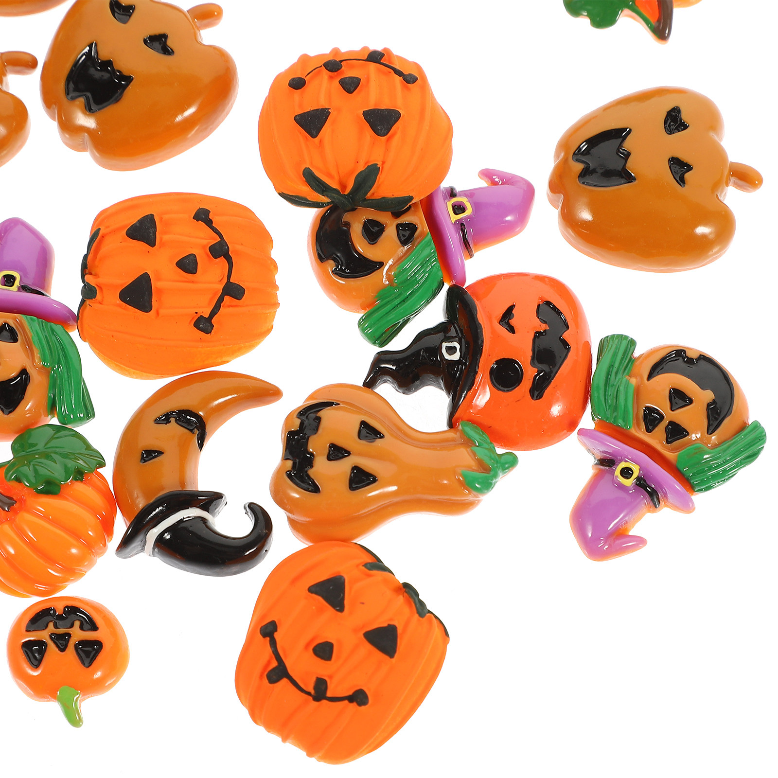 24Pcs Resin Halloween Pumpkin  - Embellishment Crafts recensie en prijs