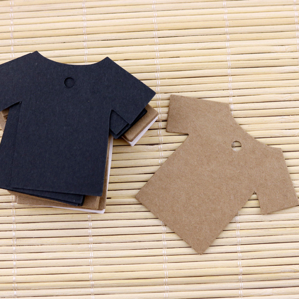 100Pcs Blank Kraft Paper Tags  - Embellishments For Scrapbooking recensie en prijs