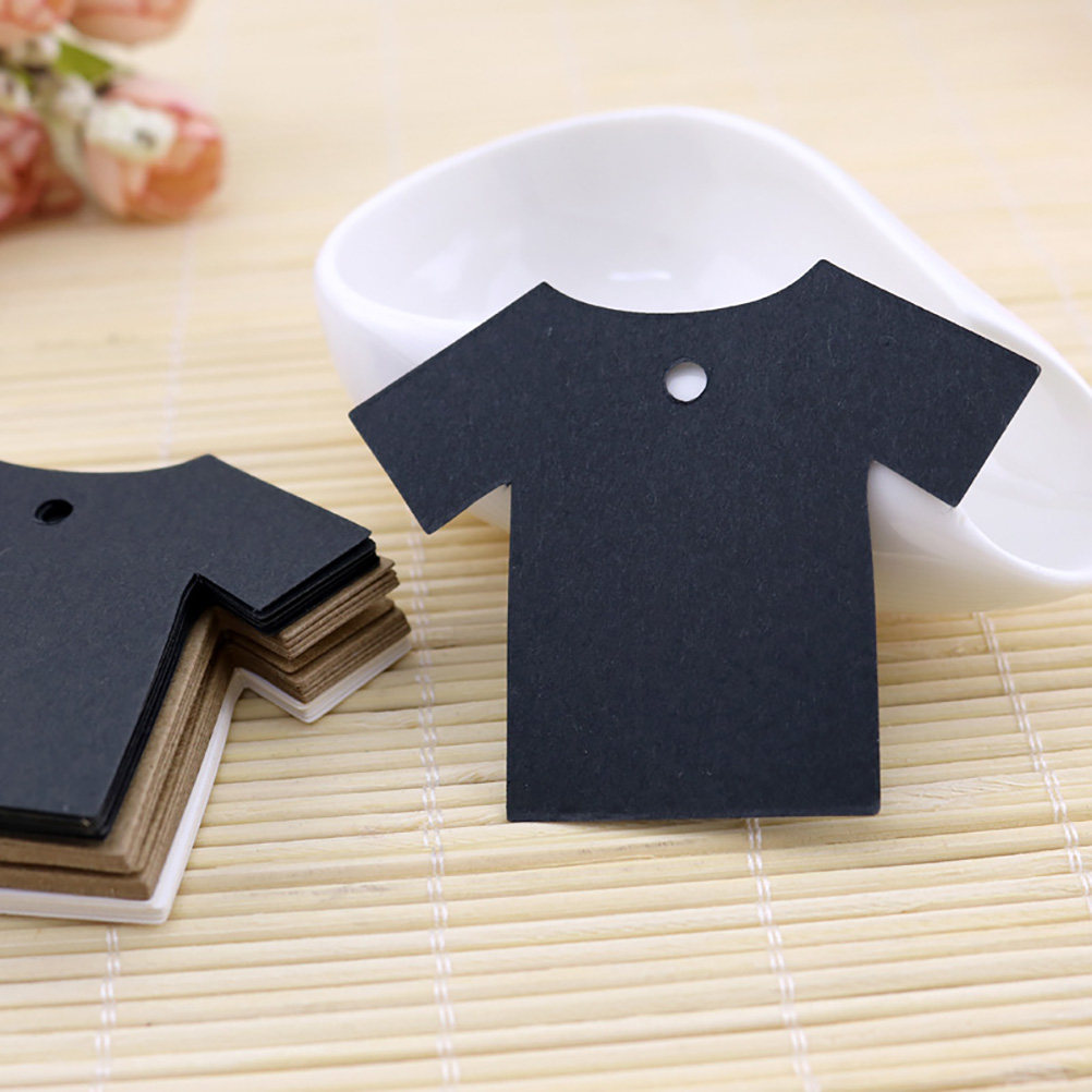100Pcs Blank Kraft Paper Tags  - Embellishments For Scrapbooking recensie en prijs