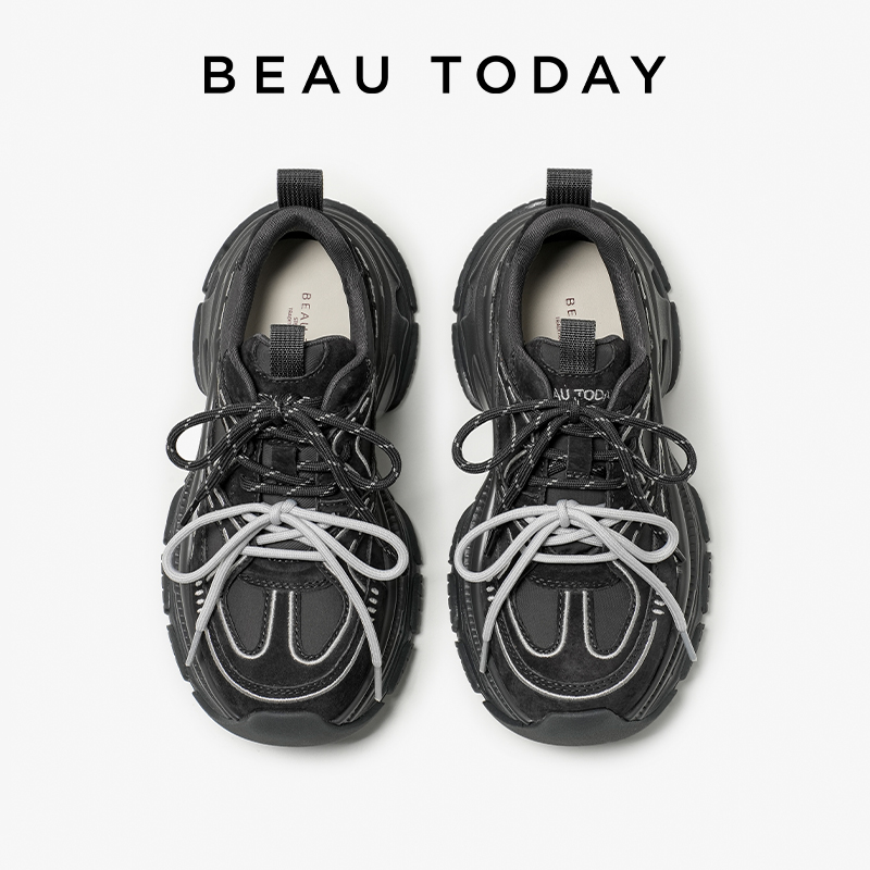 BBEAUTODAY Chunky Sneakers Wom - Guipure Lace Panel recensie en prijs