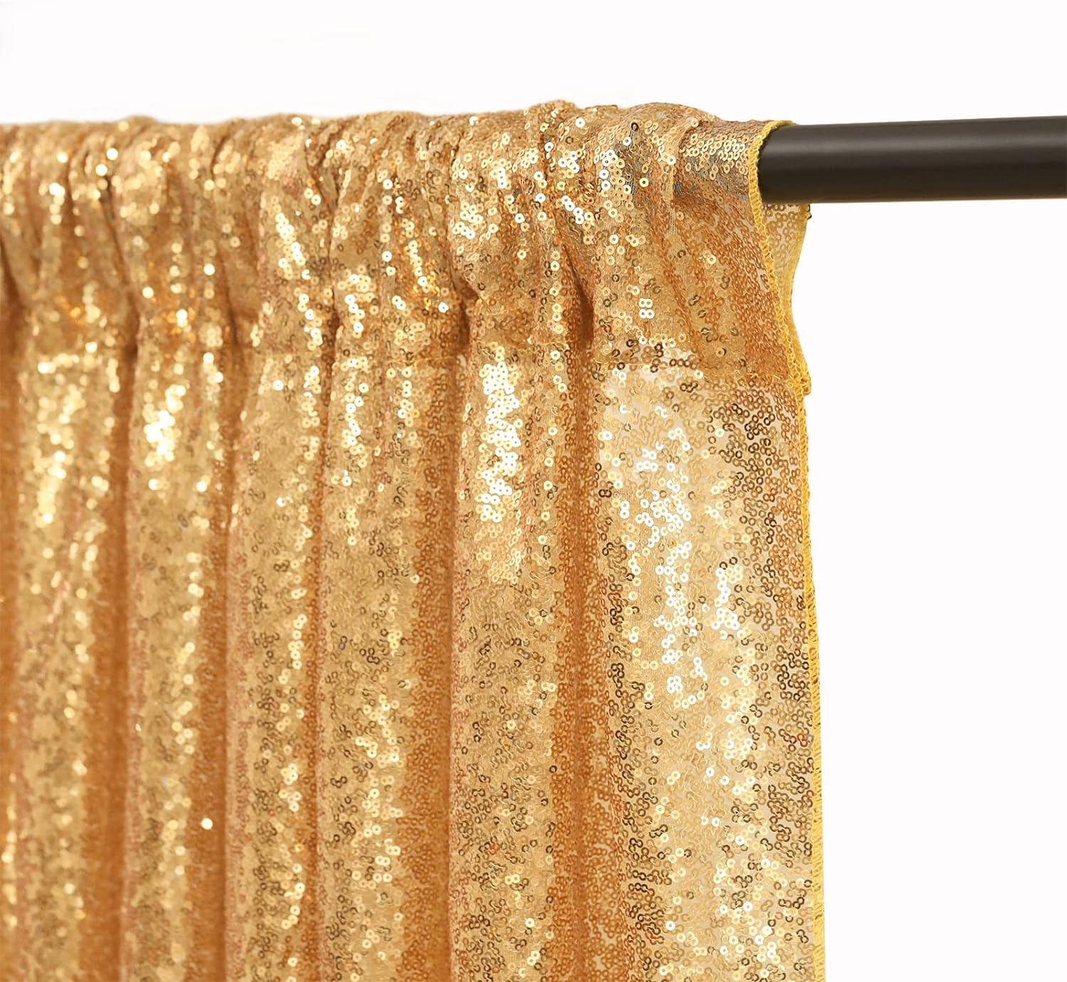 2×8FT-4PCS Gold Sequin Backdro - Sequin Fabric Panel recensie en prijs