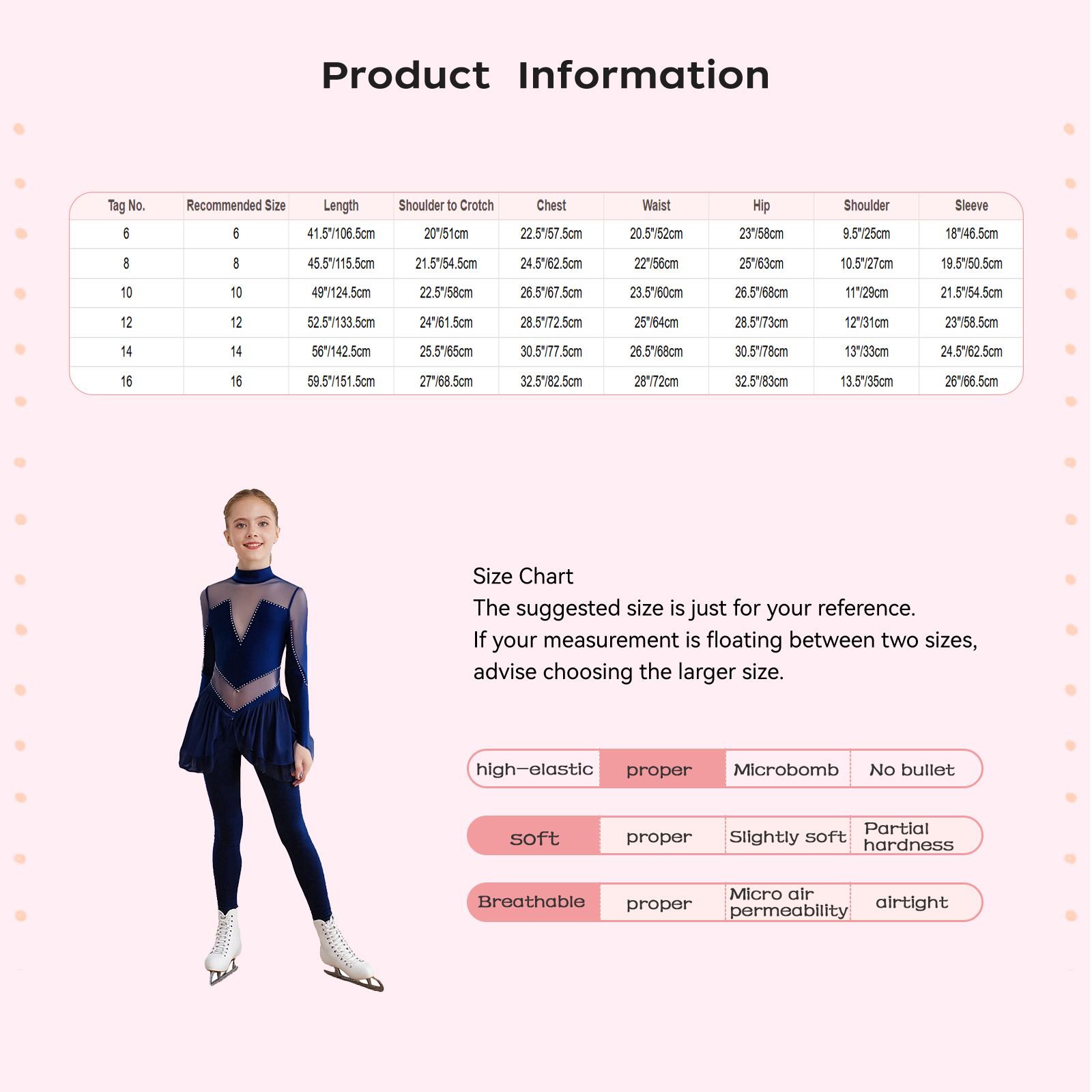 Kids Girls Ballet Dance Jumpsu - Rhinestone Banding Trim recensie en prijs