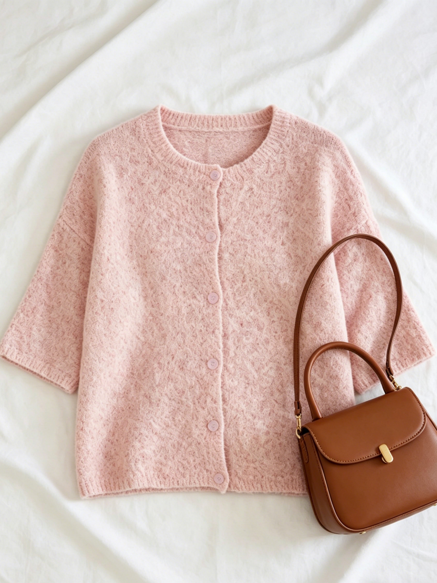 Women's plus size button knit  - Embellish Knit recensie en prijs
