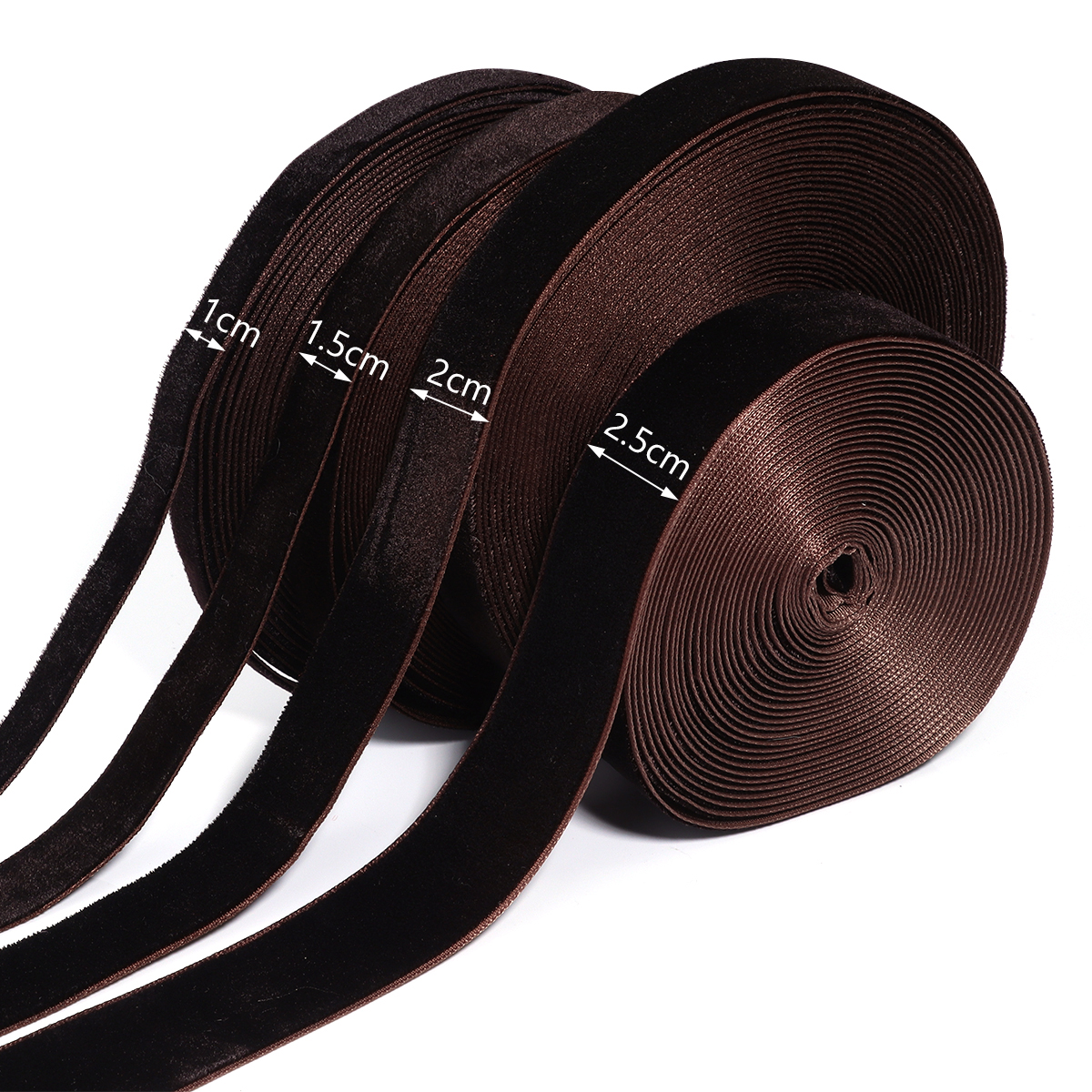 5-10yards/roll Velvet Ribbons  - Velvet Ribbon Roll recensie en prijs