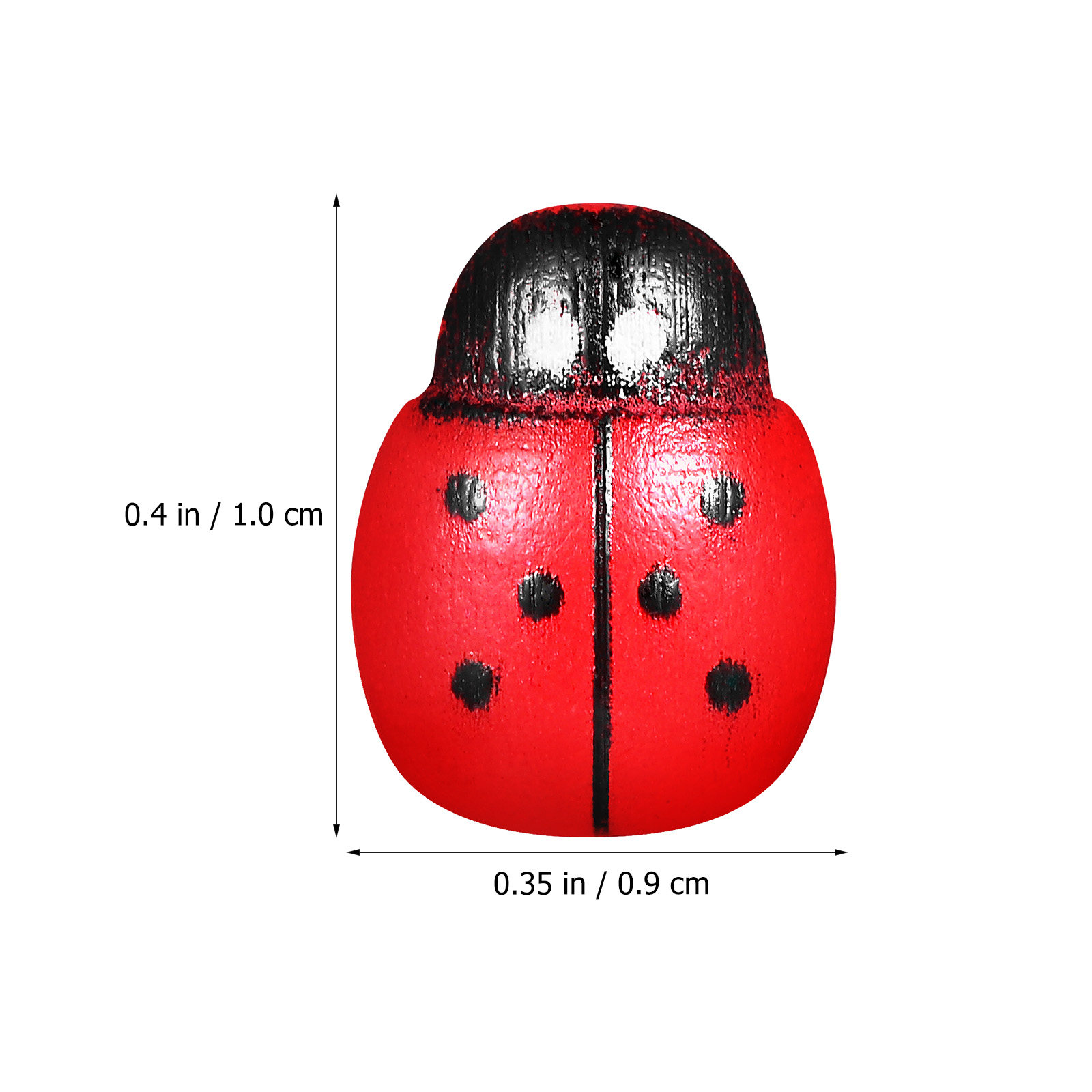 400Pcs Wooden Bee Ladybug Stic - Embellishments For Scrapbooking recensie en prijs